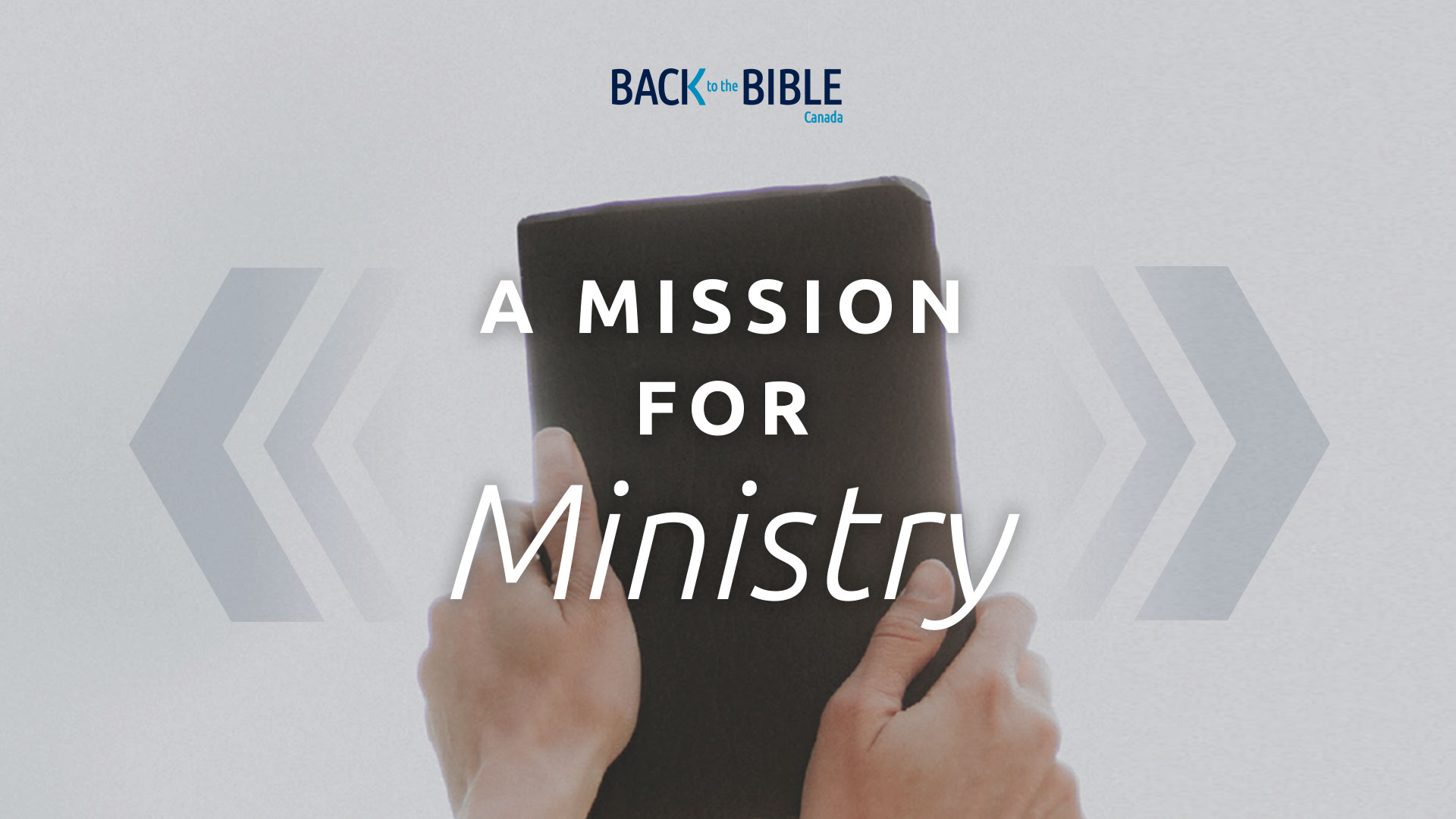 A Mission For Ministry